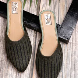 NATSHUZ Women Mules Flats-56