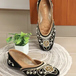 ICONICS Embellished Ethnic Mojaris-22