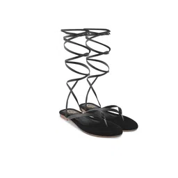 Shoetopia Girls Colourblocked Open Toe Flats-picture-47