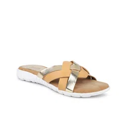 Inc 5 Colourblocked Open Toe Flats-45