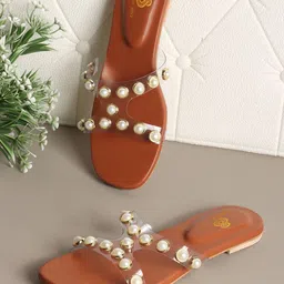sneakers villa Women Open Toe Flats-image-46