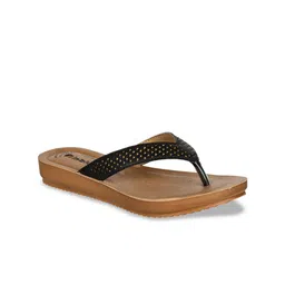 Inblu Embellished Lightweight & Anti-Skid Open Toe Flats-27
