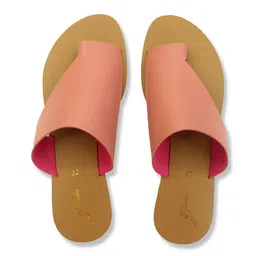 yellowsoles Women Pink Open Toe Flats-image-4