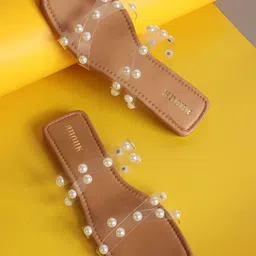 Anouk Women Embellished Open Toe Flats-image-76