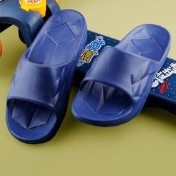 sneakers villa Men Textured Quick Drying Sliders-picture-31