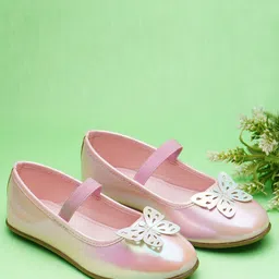 BOYZ N GALZ Girls Butterfly Embellished Party Ballerinas-picture-16
