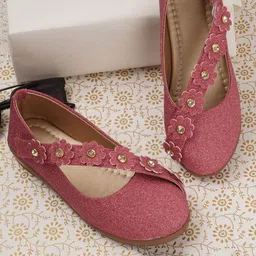 BAESD Girls Embellished Party Ballerinas-image-87