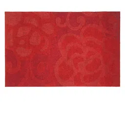 Gallery99 Red Abstract Laser Cut Rectangular Doormats image 3