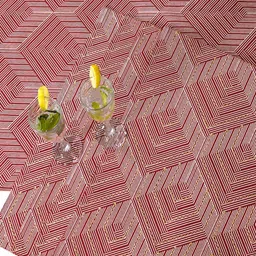 Ode & Cleo Geometric Printed Rectangular Eco Friendly Table Mat image 5