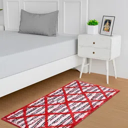Kuber Industries Red Katli Mingle Anti-Slip Runner & Doormat image 4