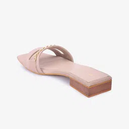 Gibelle Embellished Open Toe Block Heels image 3