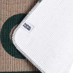 Saral Home Set of 3 Multicoloured Rectangular Anti-Skid Doormats image 2