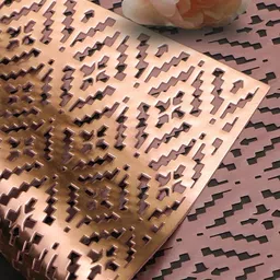 LooMantha 2-Pcs Geometric Rectangular Table Placemats image 4