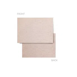 OBSESSIONS Set of 6 Pink Solid Table Placemats image 3