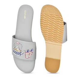 SHRIVAS BY ARCHITA MEHTA Embellished Open Toe Flats image 2