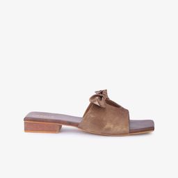Gibelle Open Toe Flats With Bow image 2