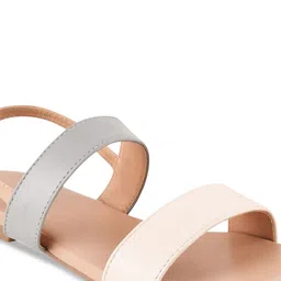Try Me Open Toe Flats With Buckles image 2