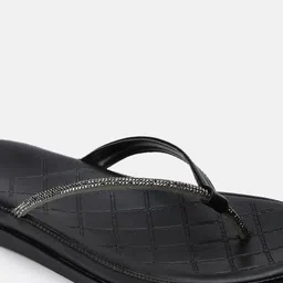 Marc Loire Embellished Open Toe Flats image 3