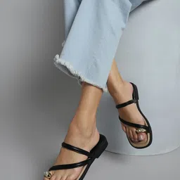 Truffle Collection Women Regular Open Toe Flats-71