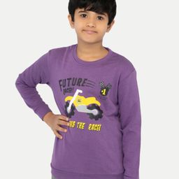 BAESD Boys Typography Printed Pullover Cotton Sweatshirt-image-84