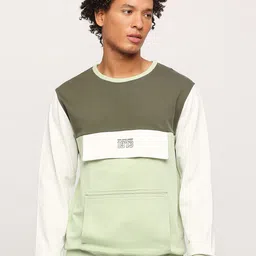 Pepe Jeans Colourblocked Pure Cotton Pullover-picture-52