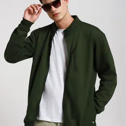 Dennis Lingo Mock Collar Cotton Front-Open Pullover-picture-21