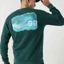 Wildcraft Men Green Sweatshirt-image-44