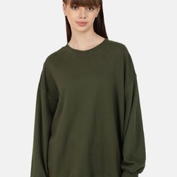 Bene Kleed Women Oversized Cotton Sweatshirt-image-57