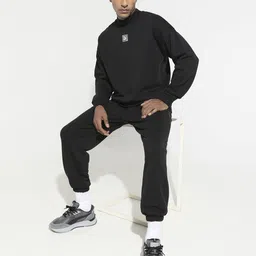 Puma Unisex Black Brand Logo Printed RE.GEN Relaxed Fit Sweatshirt-image-61