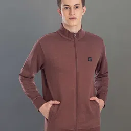 AXMANN Mock Collar Long Sleeves Sweatshirt-image-86