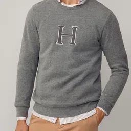 HACKETT LONDON Men Round Neck Cotton Sweatshirt-picture-28