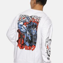 Fans Army Berserk Printed Bio Washed Oversized Pure Cotton Pullover-picture-12