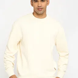 Basics Round Neck Cotton Pullover-image-87