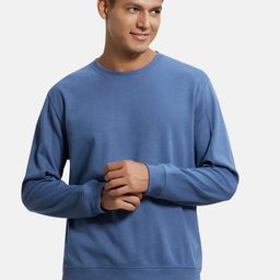 Jockey Men Solid Long Sleeves Round Neck Sweatshirt-image-12