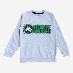 Minicult Kids Blue Marvel Avenger Printed Sweatshirt-image-36