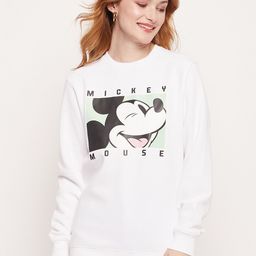 Wear Your Mind Mickey Mouse Graphic Printed Sweatshirt-picture-13