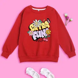 BAESD Kids Graphic Printed Fleece Pullover Sweatshirt-image-53