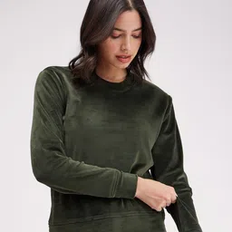 FableStreet Round Neck Rapid-Dry Fleece Pullover-image-42
