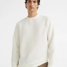 H&M Men Regular Fit Ribbed Sweatshirt-picture-58