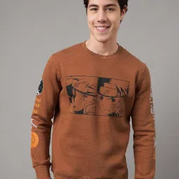 Free Authority Naruto Printed Round Neck Sweatshirt-picture-42
