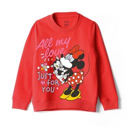 Wear Your Mind Girls Printed Round Neck Sweatshirt-image-86