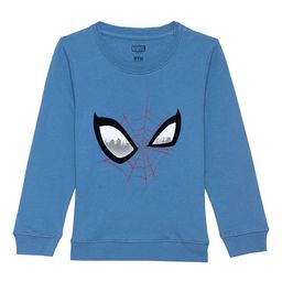 Marvel by Wear Your Mind Kids Blue Printed Sweatshirt-image-125