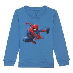Marvel by Wear Your Mind Kids Blue Printed Sweatshirt-image-126