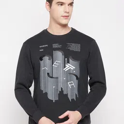 Duke Men Graphic Printed Pullover Sweatshirt-picture-3