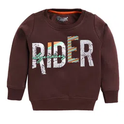 Eteenz Boys Premium Cotton Typography Printed Sweatshirt-47