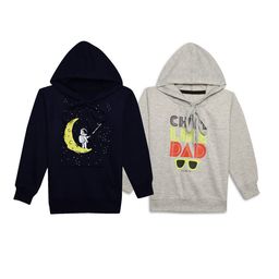 VIMAL JONNEY Pack Of 2 Kids Typography Printed Cotton Fleece Hood Pullover Sweatshirt-image-66