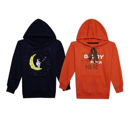 VIMAL JONNEY Kids Pack of 2 Graphic Printed Hooded Fleece Pullover-image-84