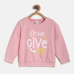 MINI KLUB Girls Pink Printed Sweatshirt-image-26