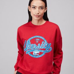 20Dresses Women Red Printed Sweatshirt-image-17