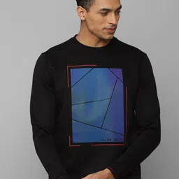 Allen Solly Geometric Printed Pure Cotton Sweatshirt-picture-41